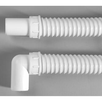 FLEXY flexibles Verbindungsrohr, L-80cm, Winkel 40/40mm