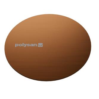 MIRAI Ablaufabdeckung, rund, Kupfer matt