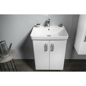 THEIA Unterschrank 56,4x70x44,2cm, 2x Tür, weiß