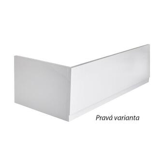 COUVERT 70, Seitenschürze, 70 x 52 cm, weiss