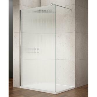 VARIO CHROME Walk-In Duschwand, Nordic Glas, 1400 mm