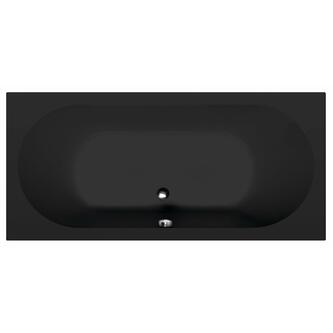 LEVANA Rechteckwanne 170x80x39cm, Schwarz matt