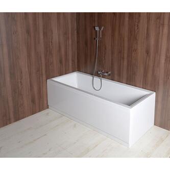 PLAIN 160 Frontschürze 160x59cm, links, weiß