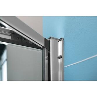 EASY LINE Rechteckige Duschkabine 800x900mm, Falttüren, L/R Variante, Klarglas