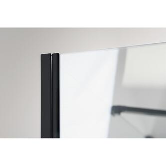 Zoom Line Black Rechteckige Duschkabine 800x1000mm L/R Variante