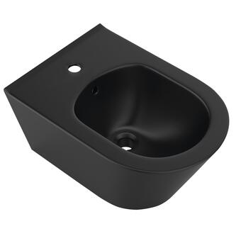 AVVA Hänge-Bidet 35,5x53cm, Schwarz matt
