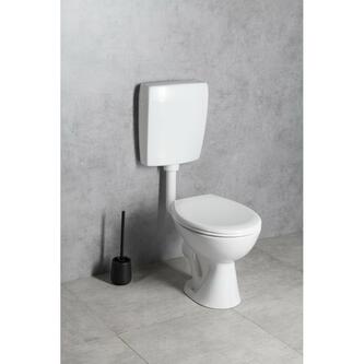 Kombi-WC mit Spülkasten und Spülgarnitur 4,5/6l, Abgang Waagerecht, weiß