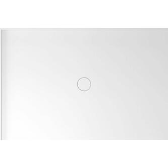 MIRAI Gussmarmor - Duschwanne, Rechteck 120x80x1,8cm, links, weiß