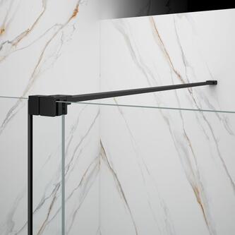 SPIRIT BLACK Rechteckige Duschkabine 1200x1000mm L/R Variante