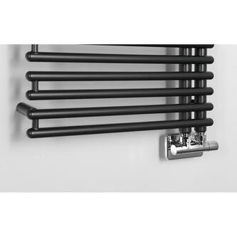 TUBINI Badheizkörper 496x1126 mm, Anthrazit