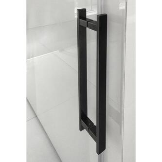 VOLCANO BLACK Rechteckige Duschkabine 1600x900mm L/R Variante