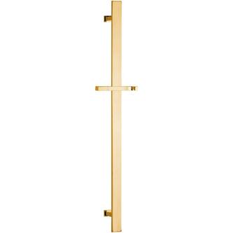 Brauseschieber, eckig, 700mm, Gold