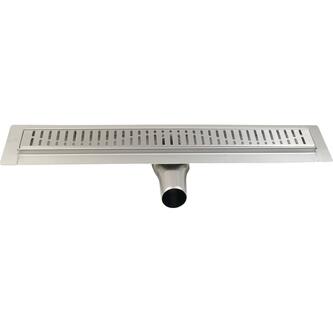 MANUS ONDA Bodenrinne aus Edelstahl mit Rost, L-750, DN50