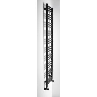 ALBRECHT Badheizkörper 600x1570mm,700W, Schwarz matt