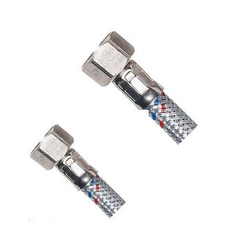 Flexibler Schlauch, Edelstahl FxF 3/8"x1/2", 40cm