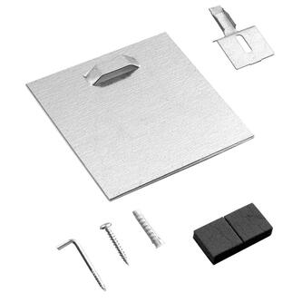 Spiegelhalterung 10x10cm