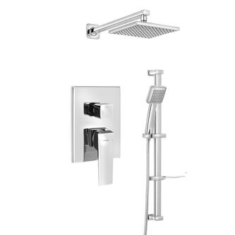 RITMO Unterputz Duscharmatur mit Einhebelmischer, 2 Wege, Chrom