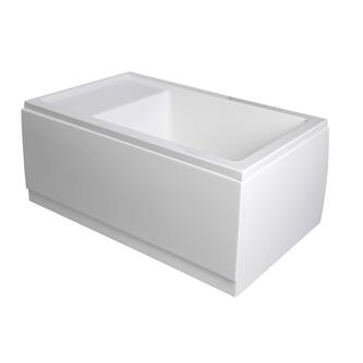 JAZZ 120x75cm Duschwanne mit Sitz, weiss