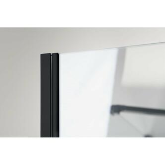 Zoom Line Black Rechteckige Duschkabine 1100x800mm L/R Variante