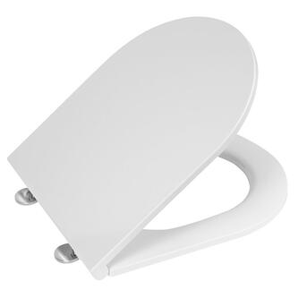WC-Sitz SLIM, Soft Close, Easy Take, weiss
