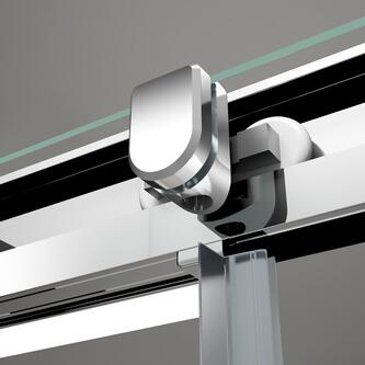 EASY LINE Duschabtrennung Quadrat 800x800mm, klarglas