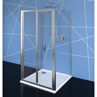 EASY LINE Duschkabine -U-Kabine, 1000x1000mm, Falttüren, L/R Variante, Klarglas