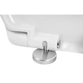 SAMANTA WC-Sitz, Soft Close, Easy Take, Weiß