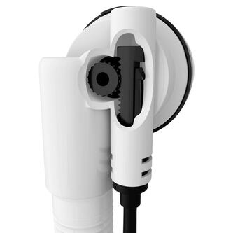 Ablaufgarnitur mit Bowden, Länge 1200mm, Stopfen 72mm, Chrom