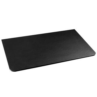 PREMIO Verbundplatte 82x1,2x48,5cm, schwarz matt