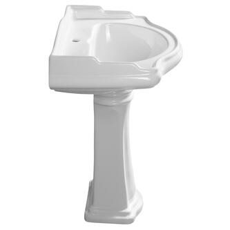 RETRO Keramik-Säule für Waschtische 56,69,73cm, weiß