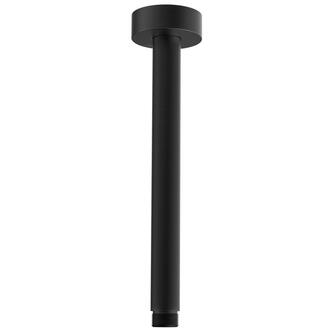 Decken-Duscharm, Rund, 200mm, Schwarz matt