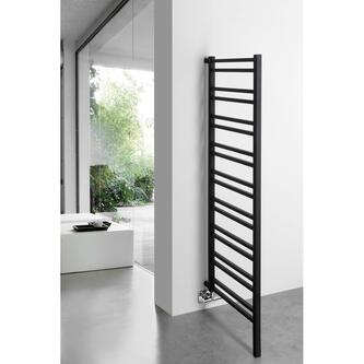 METRO SPACE Raumteiler-Badheizkörper 550x1430 mm,500W, schwarz matt