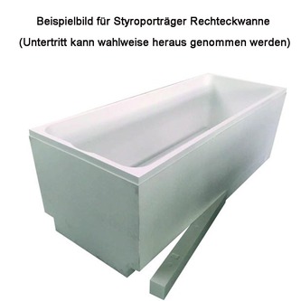 Styroporträger zu Badewanne Cleo 160x70cm