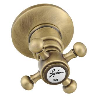 ANTEA Unterputz-Duscharmatur , 2 Wege, bronze