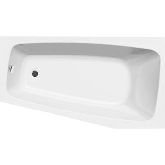 BEROUNKA Eckbadewanne 160x90x42 cm, rechts, weiss