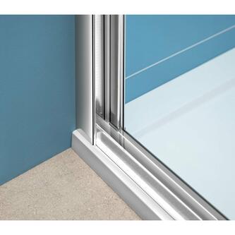 EASY LINE Rechteckige Duschkabine 700x900mm, Falttüren, L/R Variante, Klarglas
