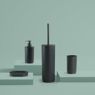 SHARON Seifenschale , schwarz