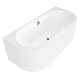VIVA D MONOLITH Acryl-Badewanne 180x75x60cm, weiß