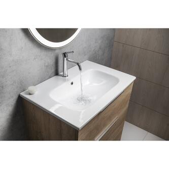 PIEDRA Keramik-Möbelwaschbecken71x46,5cm, Weiß