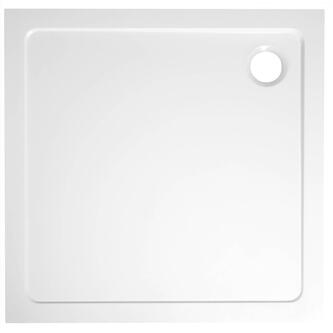 TECMI Gussmarmor - Duschwanne, Quadrat 70x70x3cm