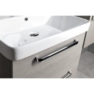 THEIA Unterschrank 46,4x70x44,2cm, 2xSchublade, Silbereiche