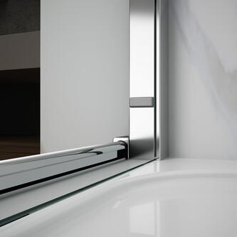 SPIRIT Duschtür 1400mm, Klarglas