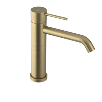 ULTRASAN Waschtischarmatur, Gold matt