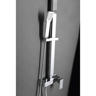 LATUS Duschsäule mit Armatur, 1183mm, Chrom