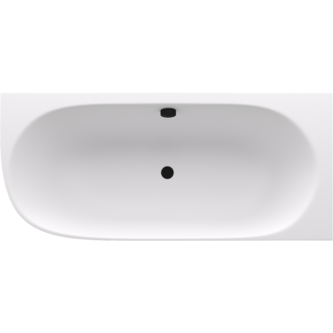 SUSSI R Freistehende Badewanne 160x70x49,5cm, weiß matt