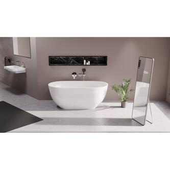 REDUTA Freistehende Badewanne 150x75x58cm, weiß