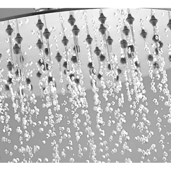 SLIM Kopfbrause, Durch. 300mm, polierter Edelstahl