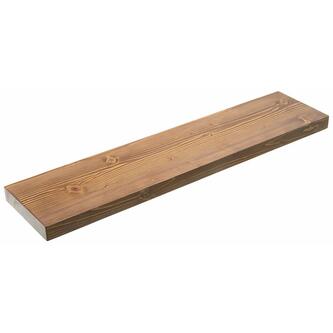 Ablage 60x3x14cm für Halter LL009 und LL025, Fichte gebeizt