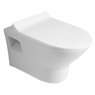 IMOGEN Hänge-WC, spülrandlos, 36x50cm, Weiß