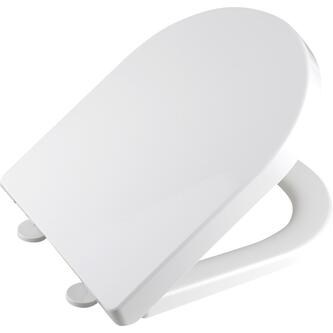 DONA WC-Sitz, Soft Close, Easy Take, Weiß